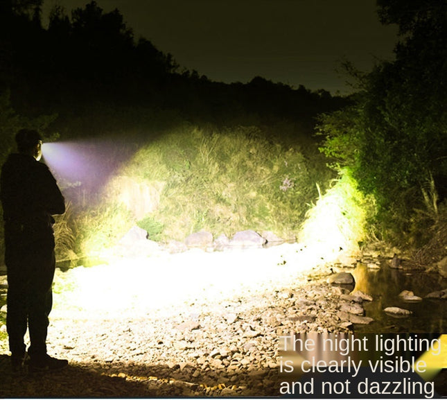 1pc Super Brightest Powerful 5 LED Headlamp Rechargeable Headlamps Headlights Head Torch Outdoor Camping Running Lighting