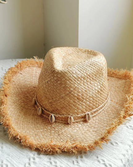 Hand-painted Western Cowboy hat Bronze green hat for men women Large Brim stiff straw hat summer sombrero vaquero hombreковбойс