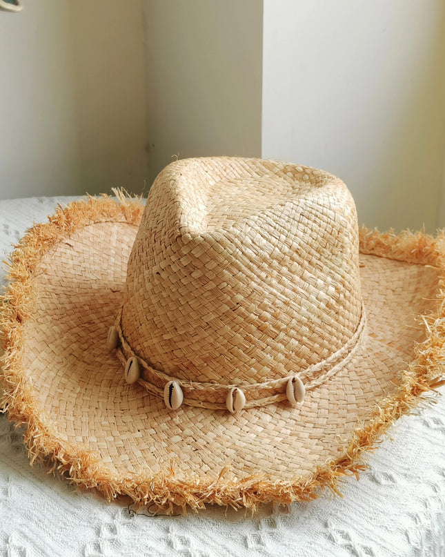 Hand-painted Western Cowboy hat Bronze green hat for men women Large Brim stiff straw hat summer sombrero vaquero hombreковбойс