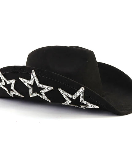 Suede Western Cowboy Hat Men and Women Retro Gentleman Cowboy Hat New Accessories Straw Hat Hombre Suede Big Brim Hat