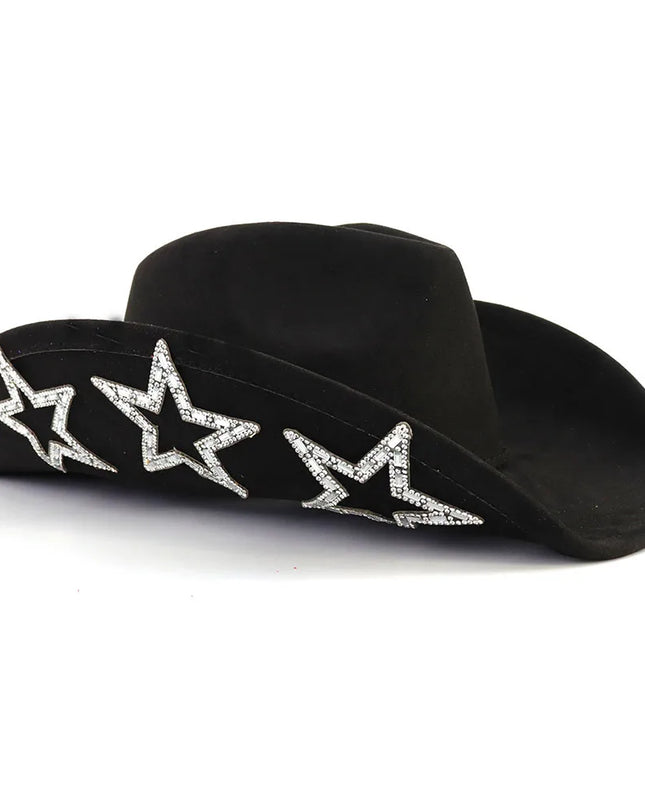 Suede Western Cowboy Hat Men and Women Retro Gentleman Cowboy Hat New Accessories Straw Hat Hombre Suede Big Brim Hat