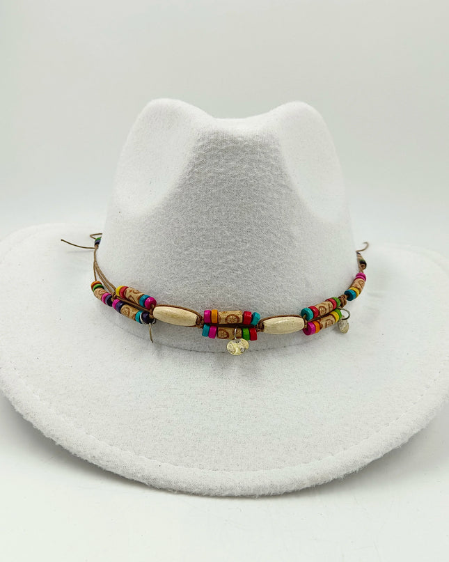 2021 cowboy hat jazz cow pattern curved edge monochrome knight felt hat for men and women with big eaves шапка мужская
