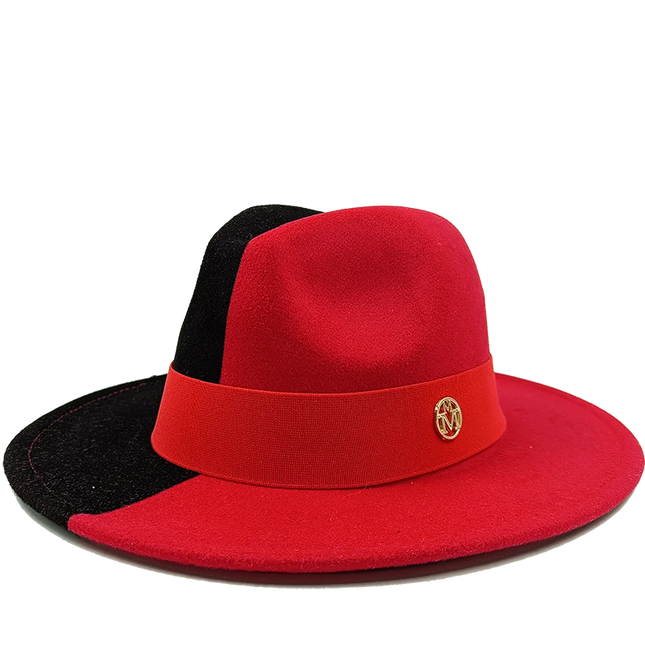 bulk price fedora hat for women Tie dyed hat   3d painted felt hat party hat model photo wide brim panama cap unisex cap