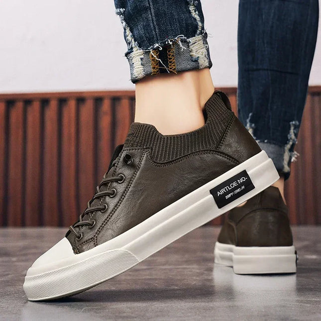 2024 New Sports Shoes Men's Designer Original Casual Platform Vulcanized Shoes Comfortable Men's Soft Soled Shoes