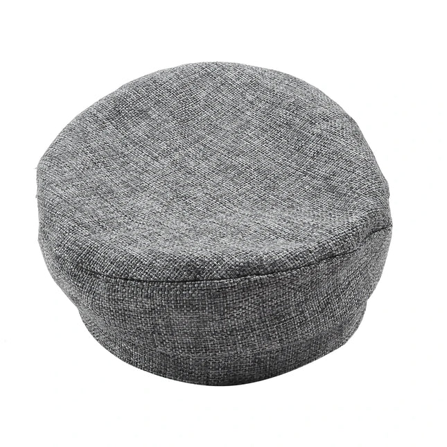 Fashion Women Men Military Hat Spring Autumn Sailor Hats Black Ladies Beret Caps Flat Top Captain Cap Travel Cadet Octagonal Hat