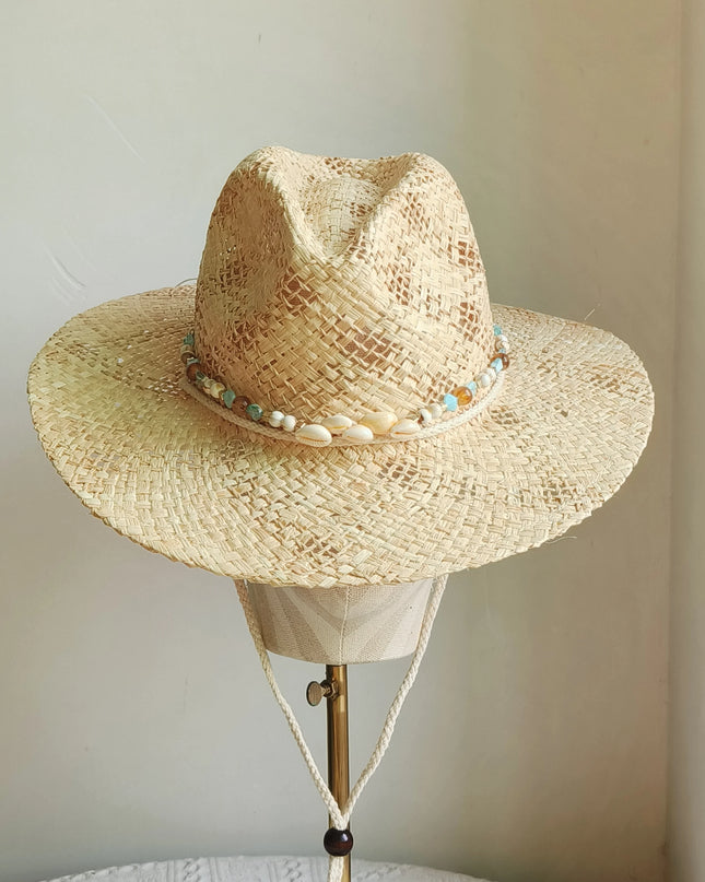 Hand-painted Western Cowboy hat Bronze green hat for men women Large Brim stiff straw hat summer sombrero vaquero hombreковбойс