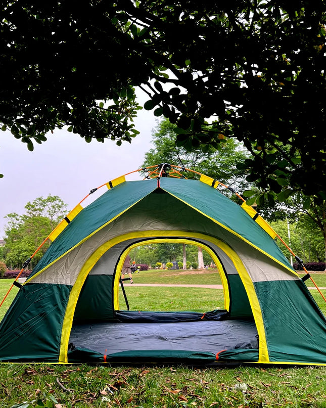3-4 People Folding Tents, Automatically Opening Camping Tents, Portable Travel Tents, Suitable For Camping And Hiking