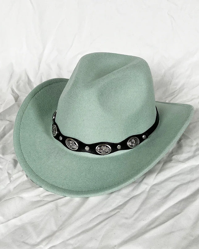 2023 Cowboy Hat Men's and Women's Softcloth Hat Rolling Eaves Jazz Hat Sunset Travel Beach Hat Knight Hat Cowboy Hat Sombrero