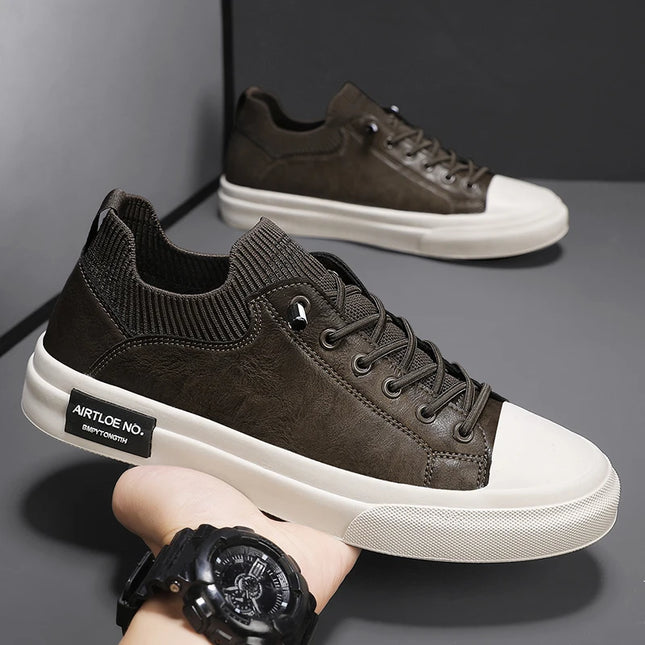 2024 New Sports Shoes Men's Designer Original Casual Platform Vulcanized Shoes Comfortable Men's Soft Soled Shoes