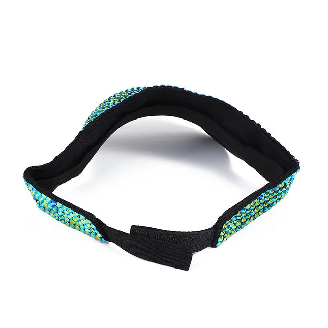 Women Rhinestone Hollow Top Hat Casual Sun Visor Summer Spring Fashion Versatile Diamond-embedded Personalized Baseball Cap