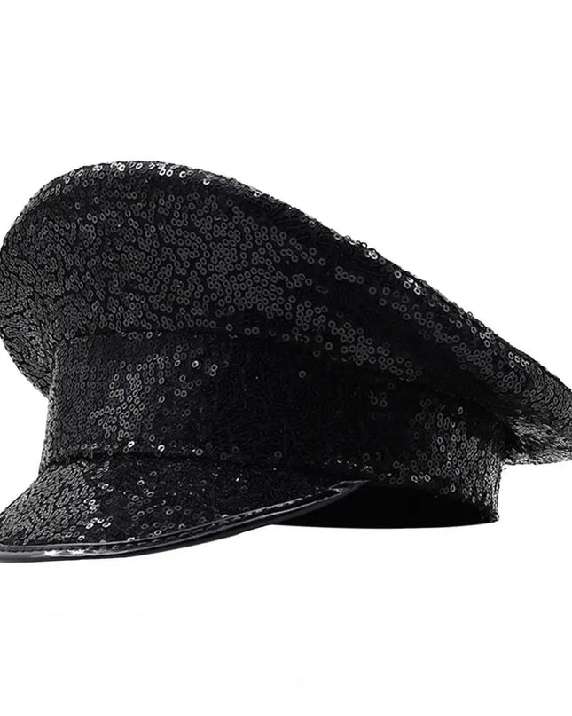 Performance Sequin Hat Unisex Party Cosplay Sergeant Cap Festival Photo Prop Women Men Captain Birthday Sailor Hat