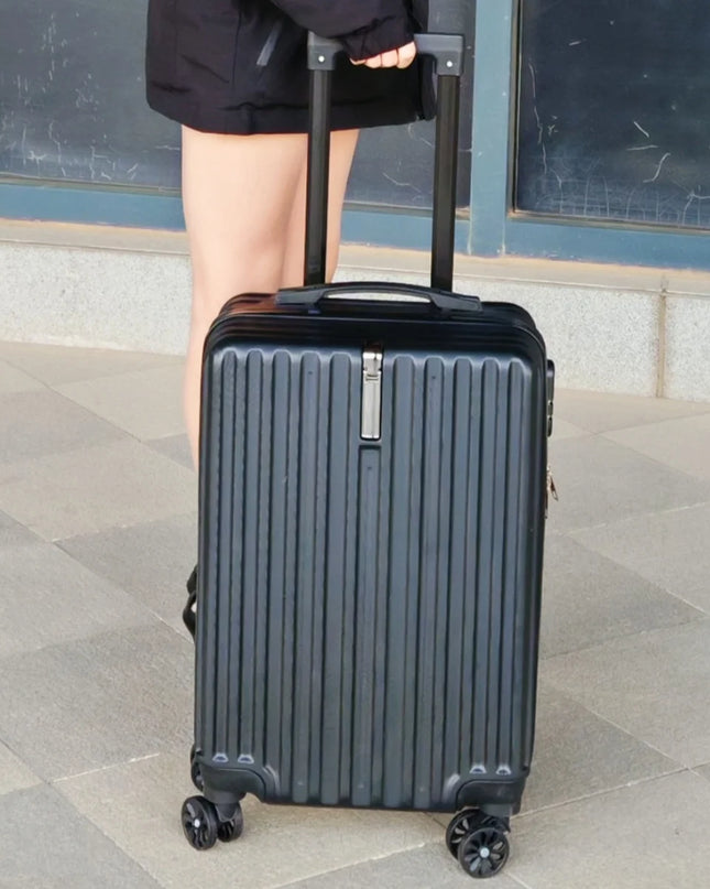 20inch 24inch Suitcase, Suitcase, Trolley Case, Universal Wheel, Dust-Proof Zipper Closure, Telescopic Trolley, Satchel, Lightweight, Satchel, Suitable for Men and Women, Hard-Shell Travel Storage Bag