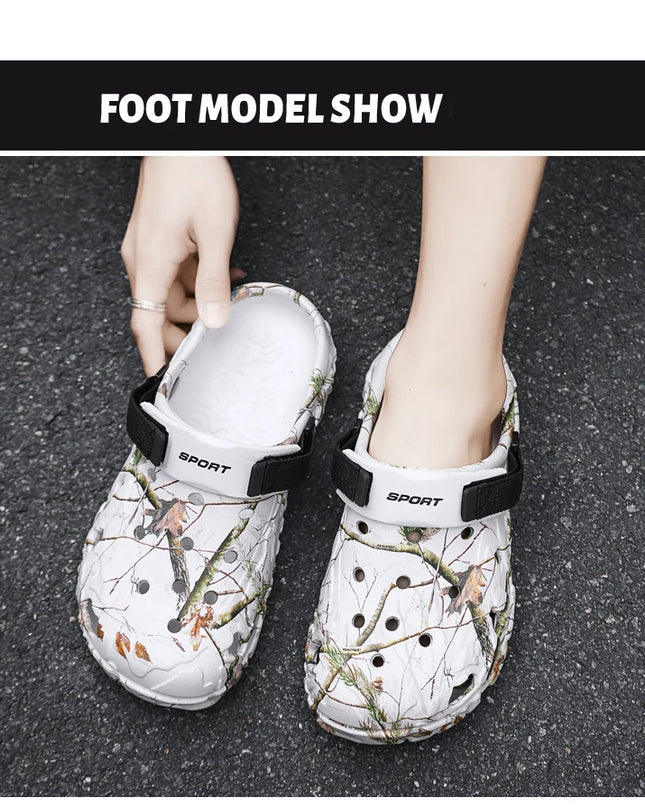 2024 Summer Men's Sandals New Home Garden Shoes Comfortable and Lightweight Men Slippers Non-Slip Soft Bottom Flip Flop Sandals