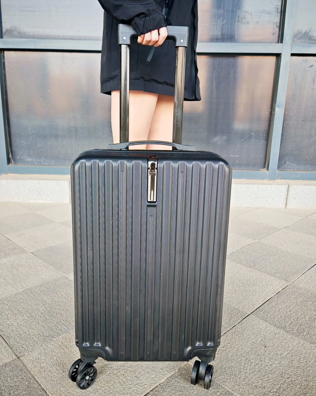 20inch 24inch Suitcase, Suitcase, Trolley Case, Universal Wheel, Dust-Proof Zipper Closure, Telescopic Trolley, Satchel, Lightweight, Satchel, Suitable for Men and Women, Hard-Shell Travel Storage Bag