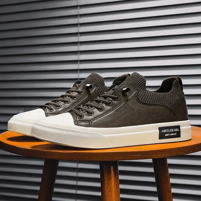 2024 New Sports Shoes Men's Designer Original Casual Platform Vulcanized Shoes Comfortable Men's Soft Soled Shoes