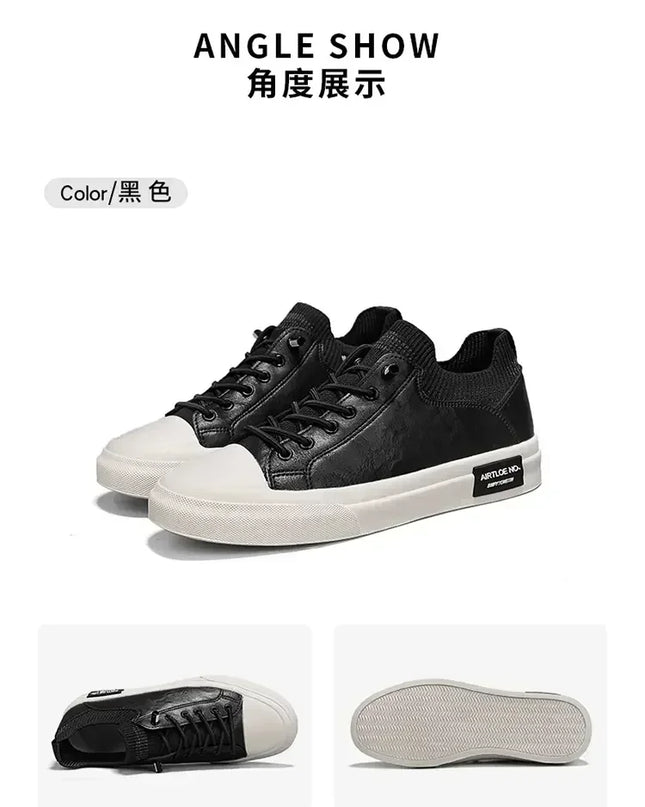 2024 New Sports Shoes Men's Designer Original Casual Platform Vulcanized Shoes Comfortable Men's Soft Soled Shoes