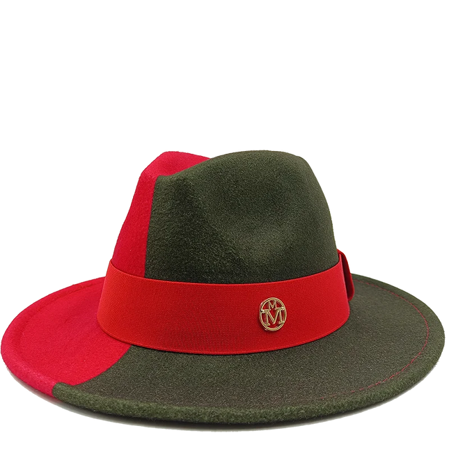 bulk price fedora hat for women Tie dyed hat   3d painted felt hat party hat model photo wide brim panama cap unisex cap