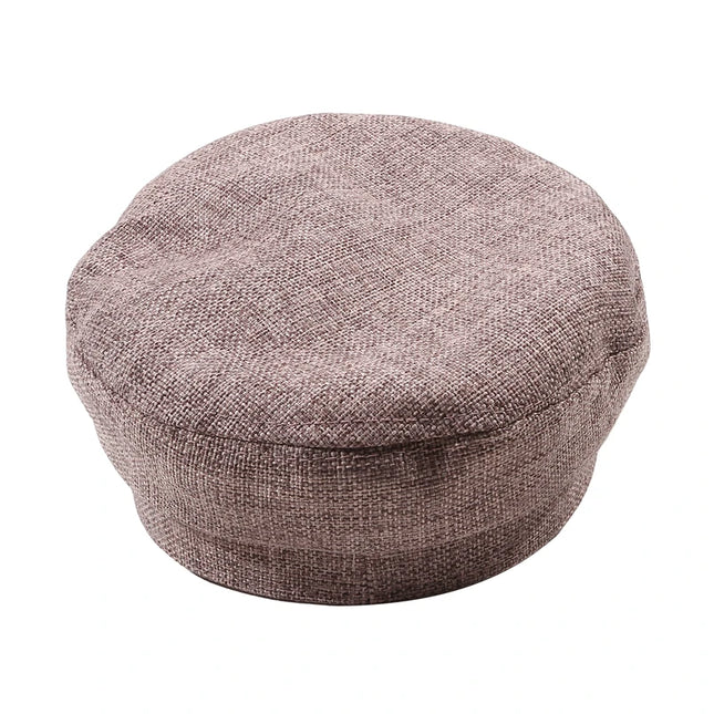 Fashion Women Men Military Hat Spring Autumn Sailor Hats Black Ladies Beret Caps Flat Top Captain Cap Travel Cadet Octagonal Hat