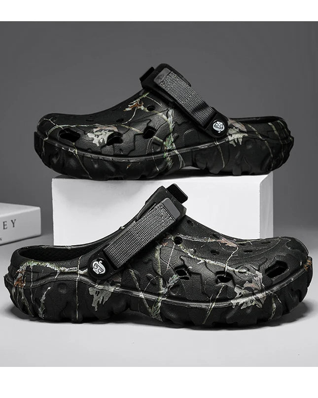 2024 Summer Men's Sandals New Home Garden Shoes Comfortable and Lightweight Men Slippers Non-Slip Soft Bottom Flip Flop Sandals