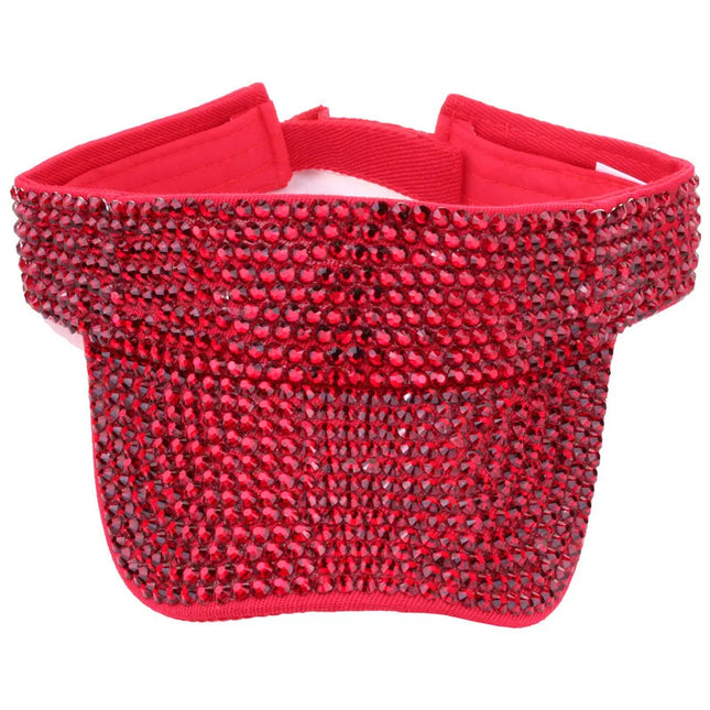 Women Rhinestone Hollow Top Hat Casual Sun Visor Summer Spring Fashion Versatile Diamond-embedded Personalized Baseball Cap