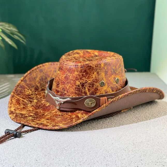 Cowboy for Women and Men Western Suede Hat Panama Cowboy & CowgirlFelt Wide Brim Women Men Fedora