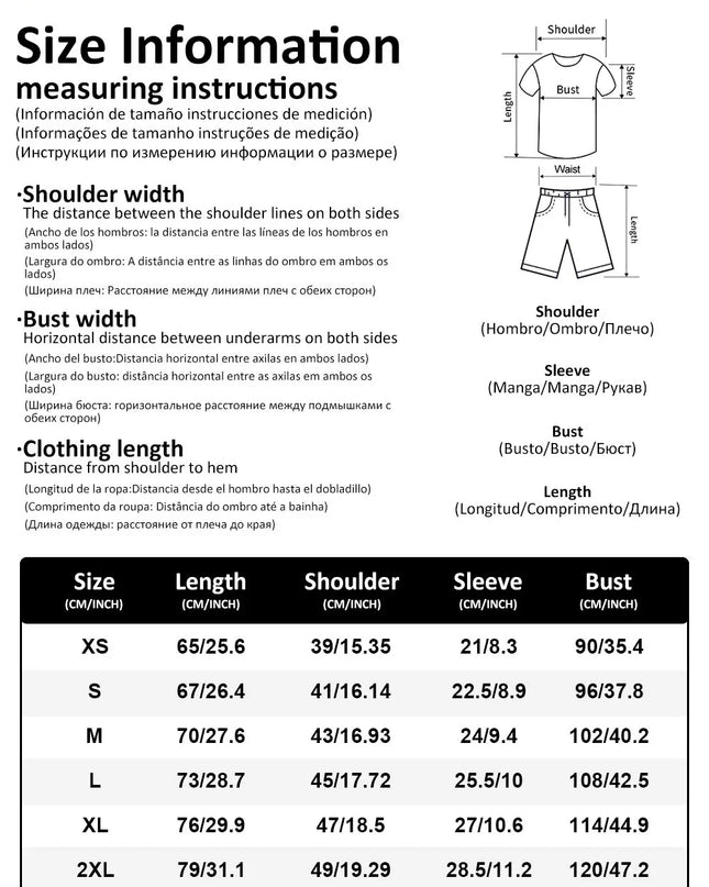 2 Piece Set Summer Men's Daily T-shirt And Beach Shorts Set Outdoor Casual Men's Short Sleeves Street Style Men's Shorts