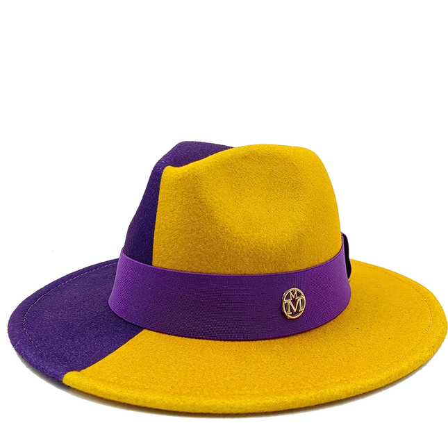 bulk price fedora hat for women Tie dyed hat   3d painted felt hat party hat model photo wide brim panama cap unisex cap