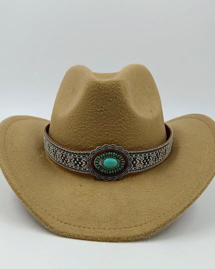 2021 cowboy hat jazz cow pattern curved edge monochrome knight felt hat for men and women with big eaves шапка мужская