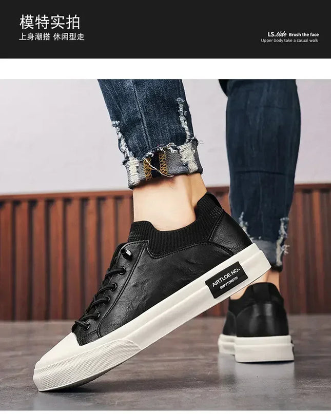 2024 New Sports Shoes Men's Designer Original Casual Platform Vulcanized Shoes Comfortable Men's Soft Soled Shoes