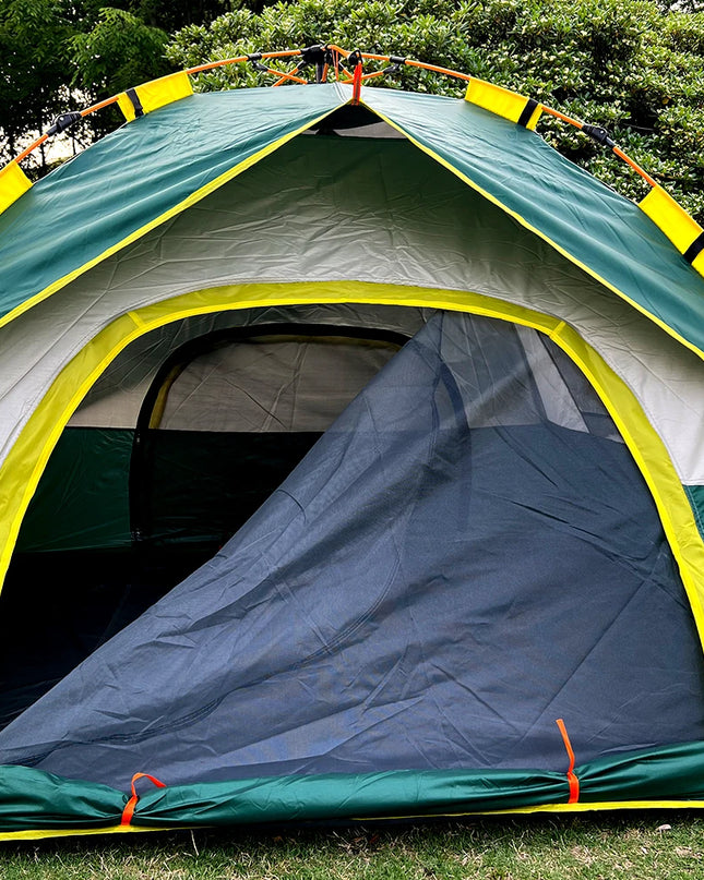 3-4 People Folding Tents, Automatically Opening Camping Tents, Portable Travel Tents, Suitable For Camping And Hiking