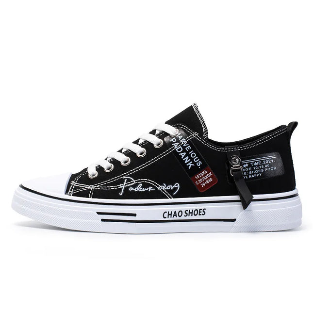 2025 Spring Canvas Shoes for Men shoe Fashion Platform Sneakers Summer Male Casual Vulcanized shoes man Student Tenis Masculino